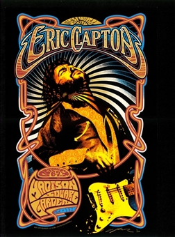 Eric Clapton October 7th and 8th Madison Square Garden 2018 Farewell Concert Tour 16x24" Poster 1/600 